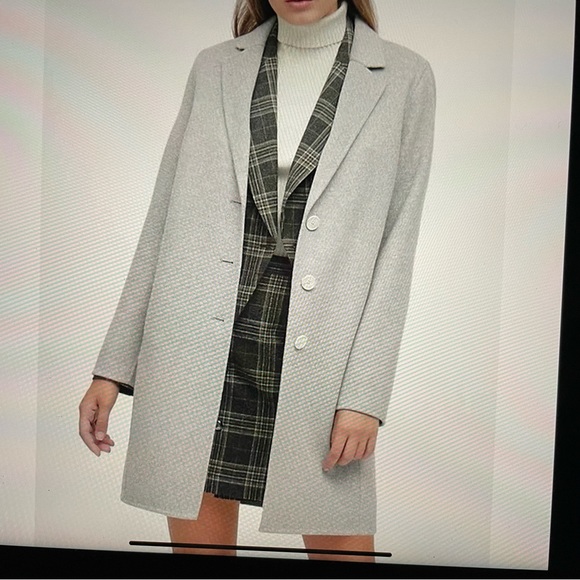 Size S Banana Republic Unlined Double Faced Top Coat - Picture 10 of 10